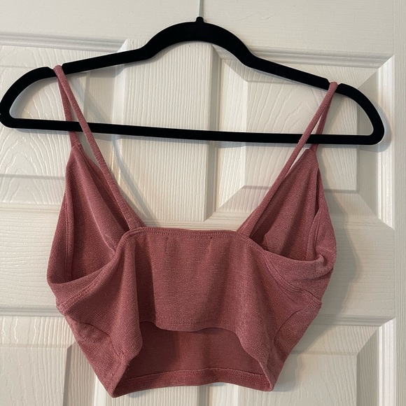 Urban Outfitters pink crop top - Picture 3 of 3